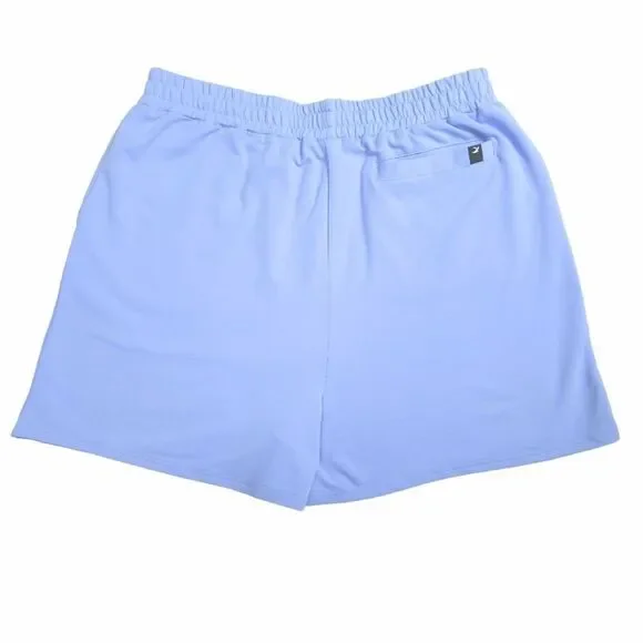 NEW Glyder Oversized Cotton Blend Shorts Lilac 2X - Picture 3 of 13